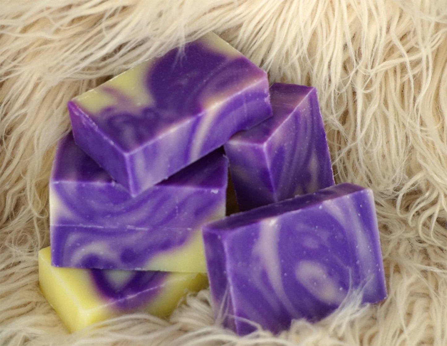 100% Natural Lavender & Lemongrass Calming Soap
